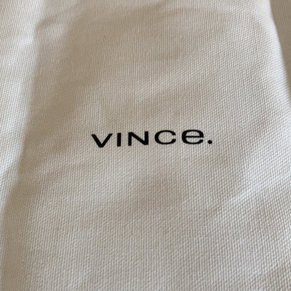 VINCE DUST BAG WHITE NEW - Picture 2 of 5